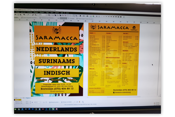 ontwerpservice-menukaart-menufolder-restaurant-saramacca-horeca-happycopy